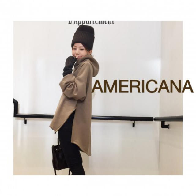 AMERICANA サイドジップパーカー