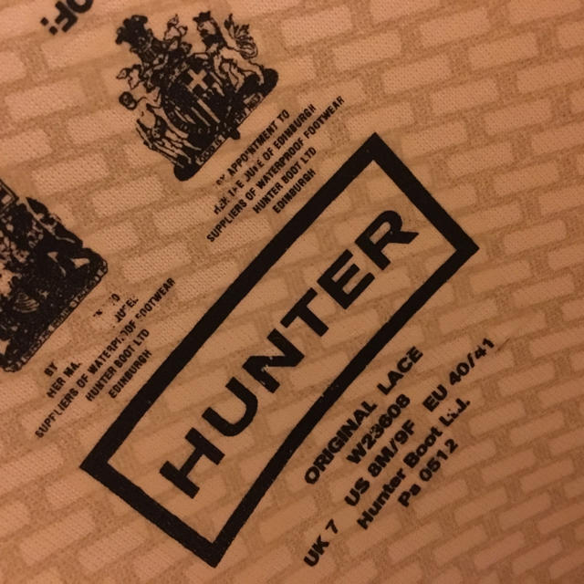 HUNTER(ハンター)のHUNTER メンズ レインブーツ UK7 26cm メンズの靴/シューズ(長靴/レインシューズ)の商品写真