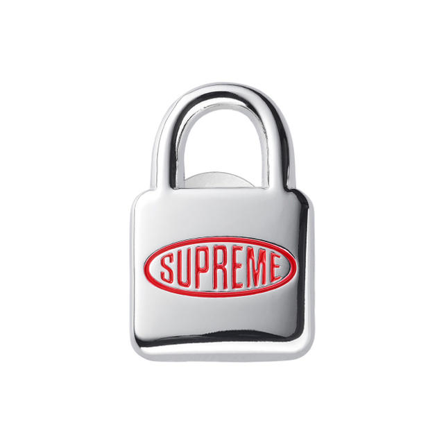 Supreme(シュプリーム)のsupreme Lock Pin  エンタメ/ホビーのアニメグッズ(バッジ/ピンバッジ)の商品写真