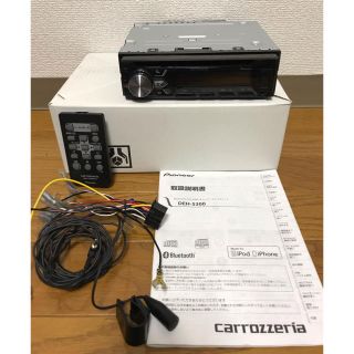 パイオニア(Pioneer)のカロッツェリア DEH-5300 CD USB Bluetooth おまけ付き(カーオーディオ)