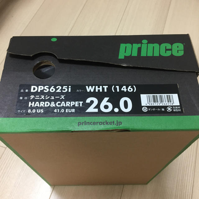 Prince(プリンス)のprince 新品テニスシューズ スポーツ/アウトドアのテニス(シューズ)の商品写真