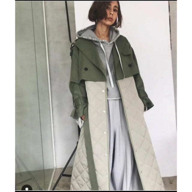 ロングコートAMERI 3WAY MILITARY LINER COAT