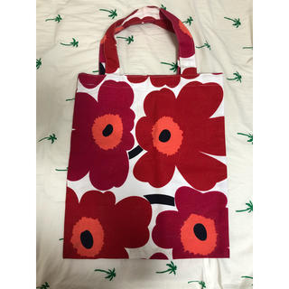 MARIMEKKO マリメッコ布 手作り トートバッグ(トートバッグ)