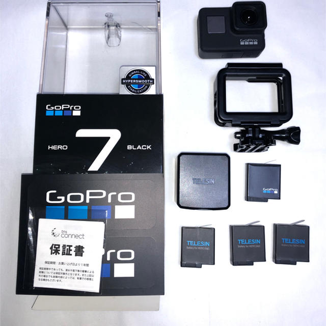 売上実績NO.1 GoPro - SDカード付 BLACK HERO7 GoPro コンパクトデジタルカメラ
