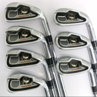 テーラーメイド(TaylorMade)のテーラーメイド TOUR BURNER アイアン 5-9 PW AW 7本  (クラブ)