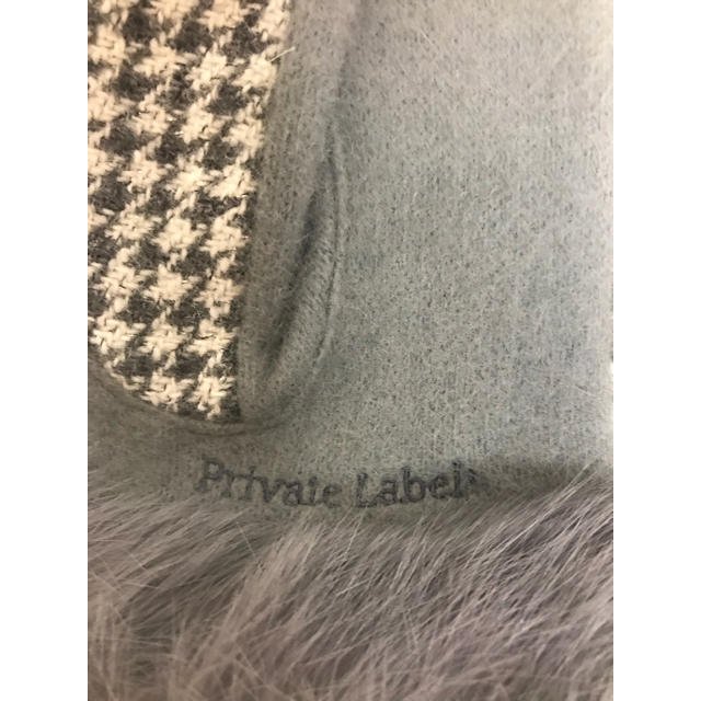 PRIVATE LABEL(プライベートレーベル)のPrivate Label プライベートレーベル ファー手袋 レディースのファッション小物(手袋)の商品写真