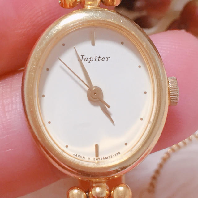 ORIENT(オリエント)の【Jupiter】ORIENTべっ甲風ブレス腕時計✩︎稼働品 レディースのファッション小物(腕時計)の商品写真