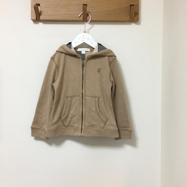 BURBERRY(バーバリー)の美品☆バーバリー パーカー2Y キッズ/ベビー/マタニティのキッズ服女の子用(90cm~)(カーディガン)の商品写真