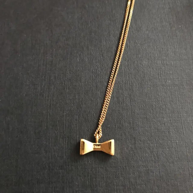 Chloe(クロエ)のChloe リボンネックレス レディースのアクセサリー(ネックレス)の商品写真