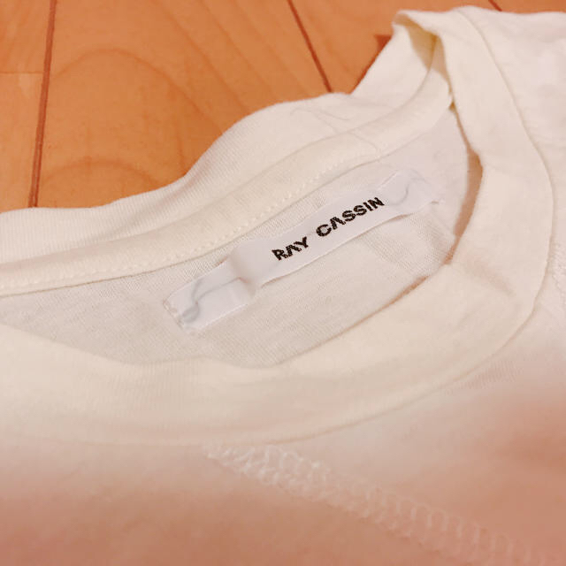 ✩値下げ✩ Ray cassin ドットチュール 5分袖プルオーバー レディースのトップス(Tシャツ(長袖/七分))の商品写真