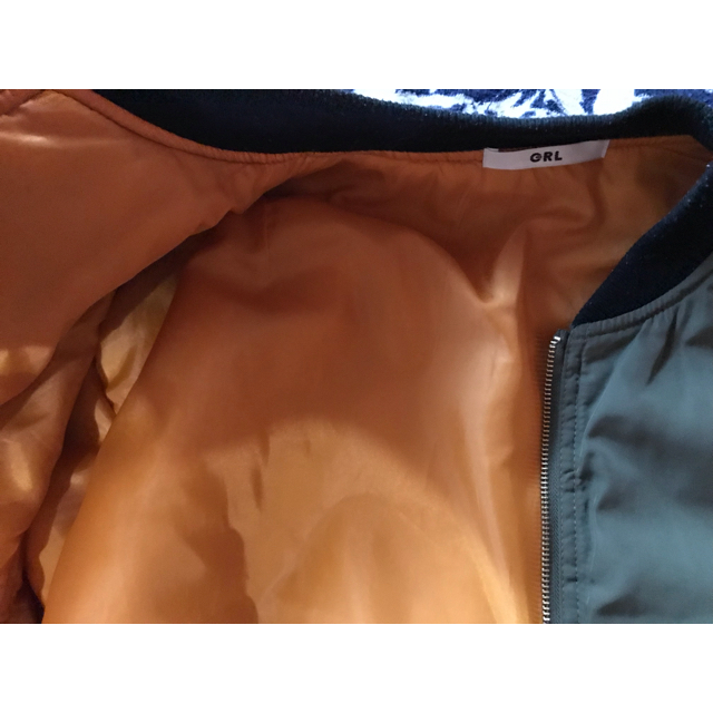 GRL(グレイル)のグレイル オーバーサイズ 中綿 ダウン ma1 レディースのジャケット/アウター(ブルゾン)の商品写真