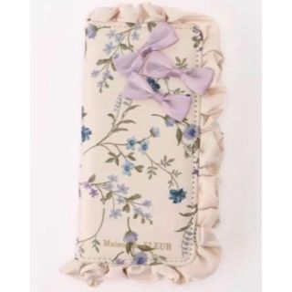 メゾンドフルール(Maison de FLEUR)のメゾンドフルール＊フローラルプリントiPhoneケース*新品(iPhoneケース)