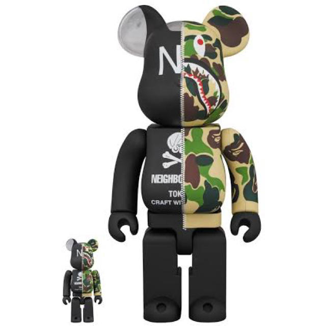 送料込み 400% 100% BAPE NBHD MEDICOM TOY