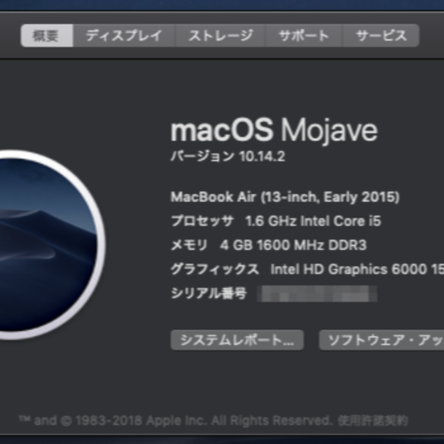 MacBook Air Early 2015 13 inch 128GB 3