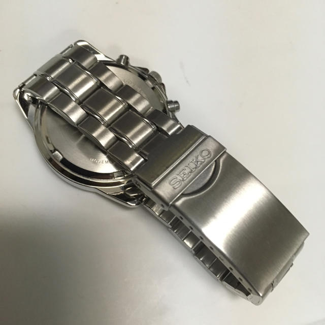 美品 セイコー SEIKO  SND367PC クロノグラフ 逆輸入  腕時計