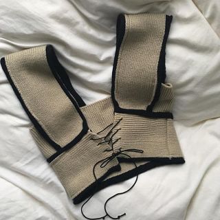 ビューティアンドユースユナイテッドアローズ(BEAUTY&YOUTH UNITED ARROWS)のTAN トリミングキャミ ニット ビスチェ TRIMMING CAMI(ニット/セーター)