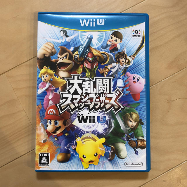 Wii U(ウィーユー)のWiiU スマブラ エンタメ/ホビーのゲームソフト/ゲーム機本体(家庭用ゲームソフト)の商品写真