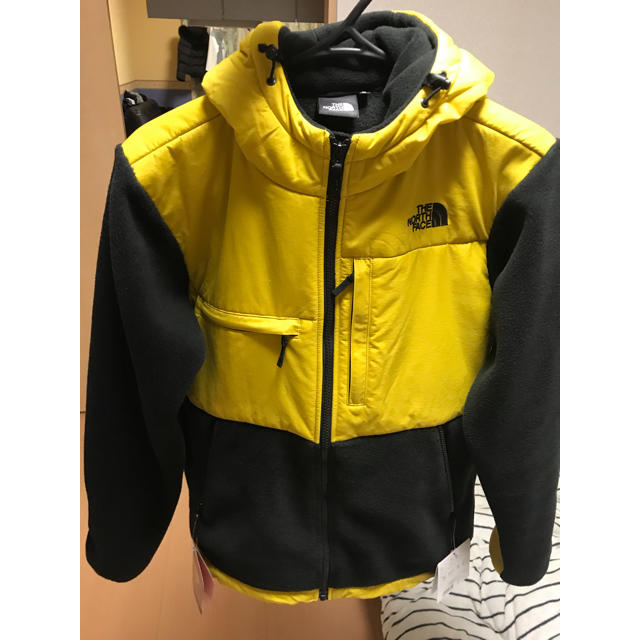 north face DENALI HOODIE 黄色 Sサイズ 新品未使用