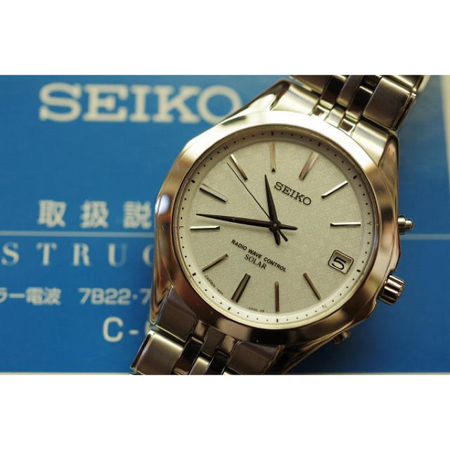 セイコー ドルチェ SADZ063 腕時計 ブライトチタン