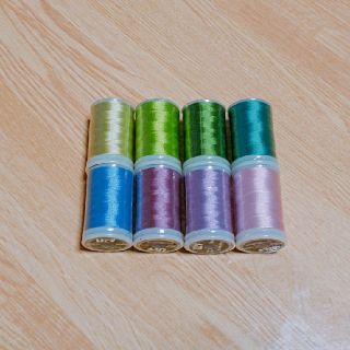 ブラザー(brother)の【23:59まで値下げ】ミシン刺繍糸(生地/糸)