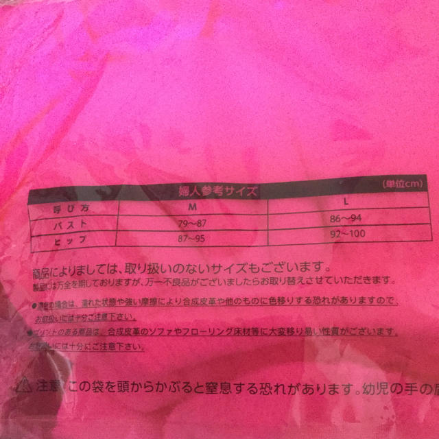 マイメロディ ランジェリー 新品 ブラショーツ  サイズＬ コスプレ レディースの下着/アンダーウェア(その他)の商品写真