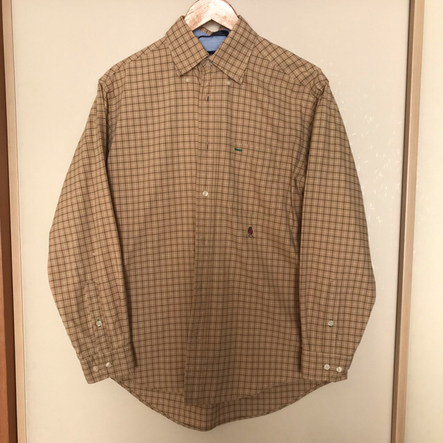 TOMMY HILFIGER(トミーヒルフィガー)の(新品同様) チェックシャツ トミーフィルガー メンズのトップス(Tシャツ/カットソー(七分/長袖))の商品写真