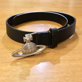 ヴィヴィアンウエストウッド(Vivienne Westwood)の【美品】希少 廃盤 viviennewestwood  メンズベルト ブラック(ベルト)