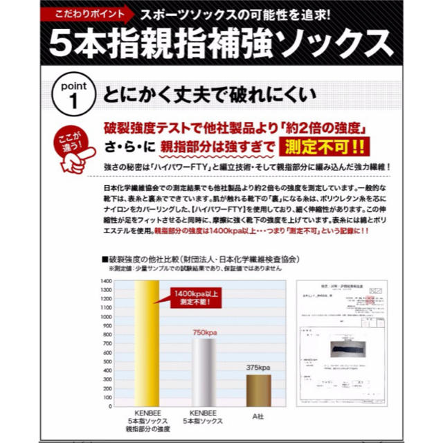 5本指 五本指 クルー ソックス メンズのレッグウェア(ソックス)の商品写真