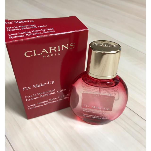 CLARINS(クラランス)のクラランス フィックスメイクアップ ぼぼ未使用 コスメ/美容のスキンケア/基礎化粧品(化粧水/ローション)の商品写真