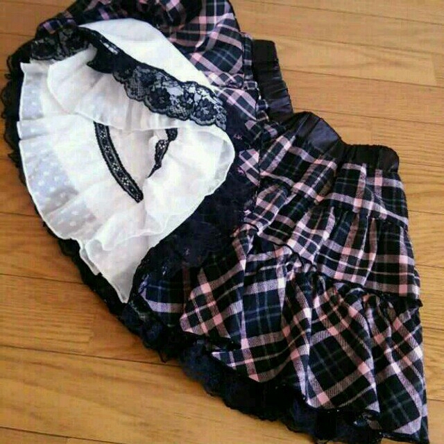 TRALALA(トゥララ)のTRALALA★リバーシブルスカート レディースのスカート(ミニスカート)の商品写真