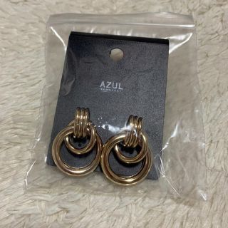 アズールバイマウジー(AZUL by moussy)の新品未使用！新作♡クロスメタル2連ピアス(ピアス)