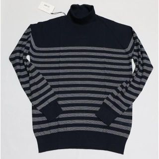 ジョンスメドレー(JOHN SMEDLEY)の新品 ジョンスメドレー 30G タートルネック　Ｍサイズ (ニット/セーター)