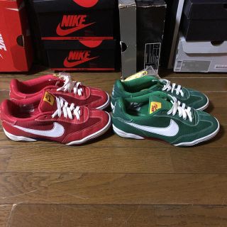 【NIKE】エアズームFC 緑のたぬき