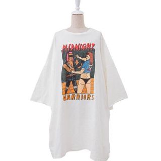 プニュズ(PUNYUS)のMIDNIGHTビッグTシャツ  PUNYUS お値下げ可能です(トレーナー/スウェット)