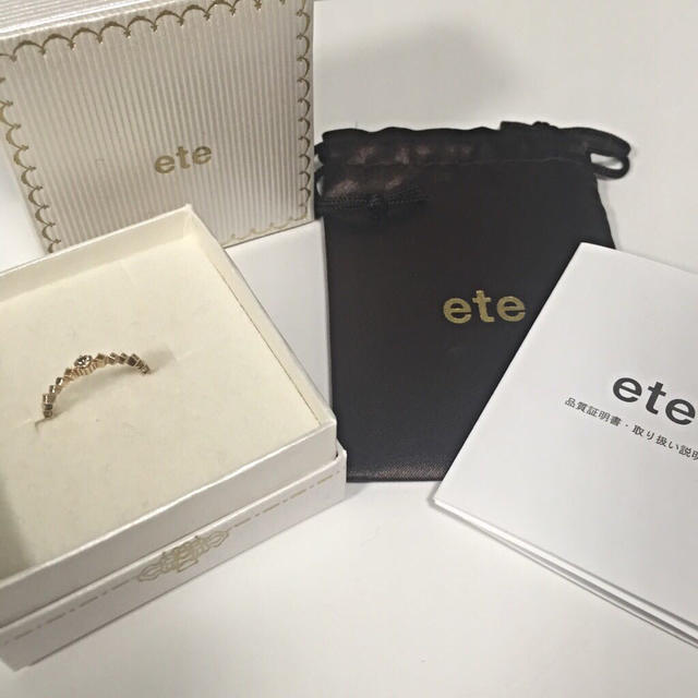 ete(エテ)の◆本日18時まで限定価格◆ レディースのアクセサリー(リング(指輪))の商品写真