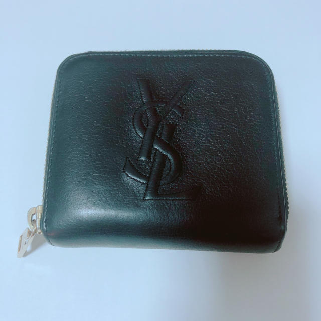 Saint Laurent(サンローラン)のYSL 2つ折り財布 ブラック レディースのファッション小物(財布)の商品写真