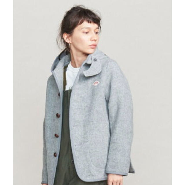 Danton ダントン　WOOL MOSSER SHORT HOOD COAT