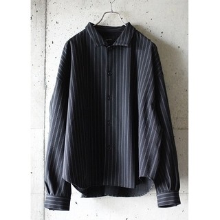 サンシー(SUNSEA)のsuperNova. 18ss Stripe Big Shirt Jacket(シャツ)