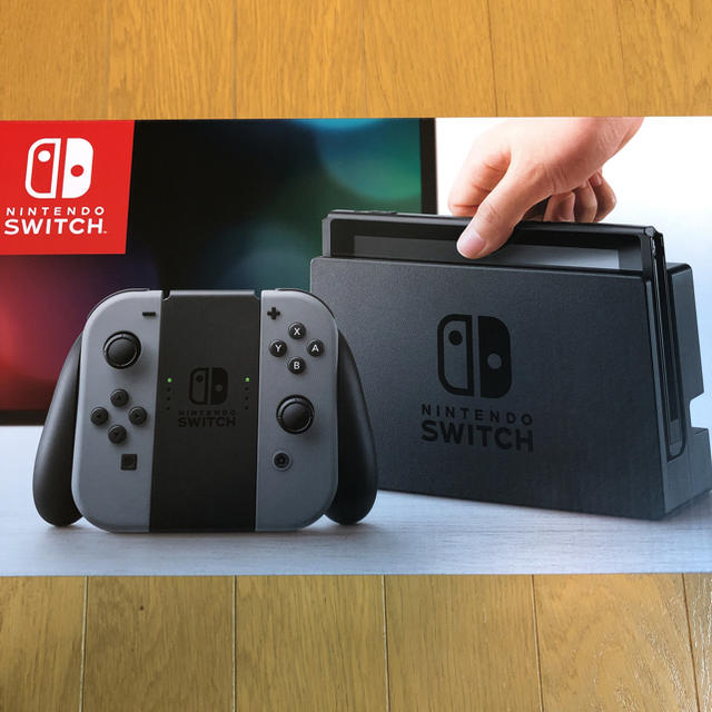 【新型】Nintendo Switch スイッチ本体  グレー【美品】