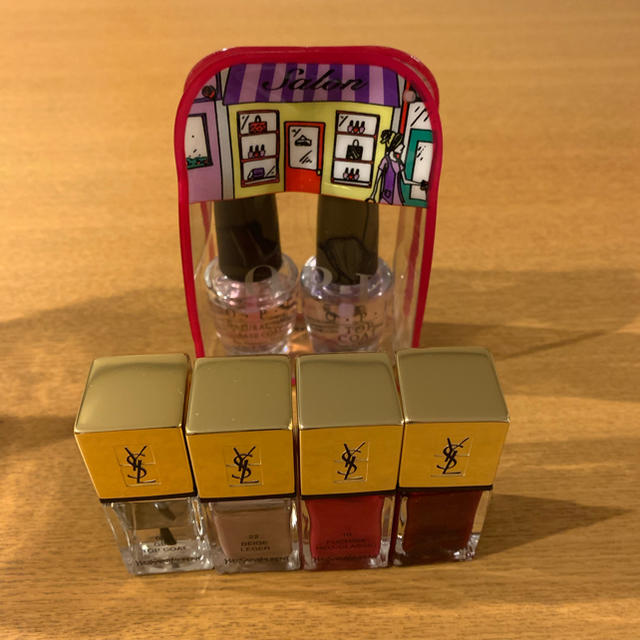 Yves Saint Laurent Beaute(イヴサンローランボーテ)のYSL イヴ・サンローラン ＯＰＩ ネイルポリッシュ 6点セット マニキュア コスメ/美容のネイル(マニキュア)の商品写真