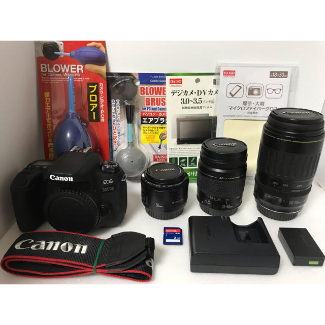 極上品❤️Canon EOS 9000D ❤️トリプルレンズセット