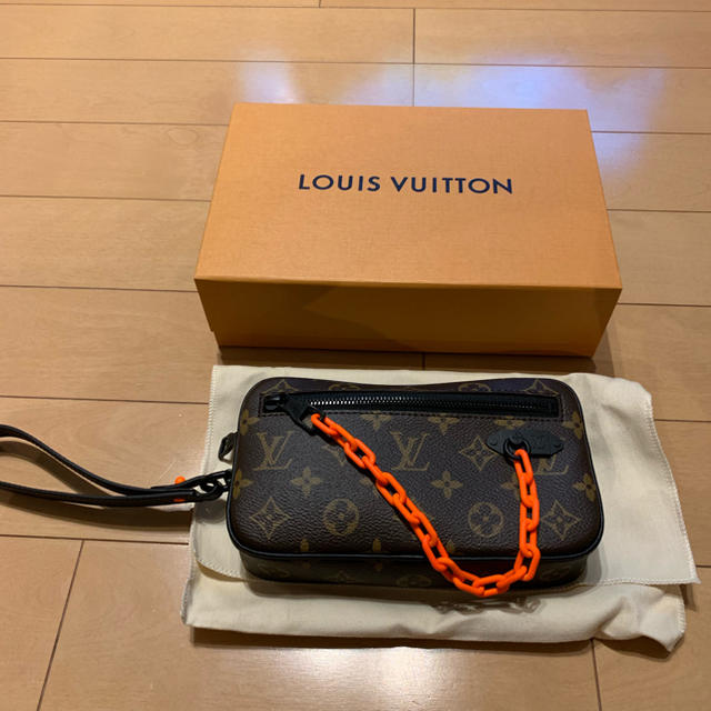 LOUIS VUITTON(ルイヴィトン)のlouis vuitton virgil 19ss popup supreme メンズのバッグ(セカンドバッグ/クラッチバッグ)の商品写真