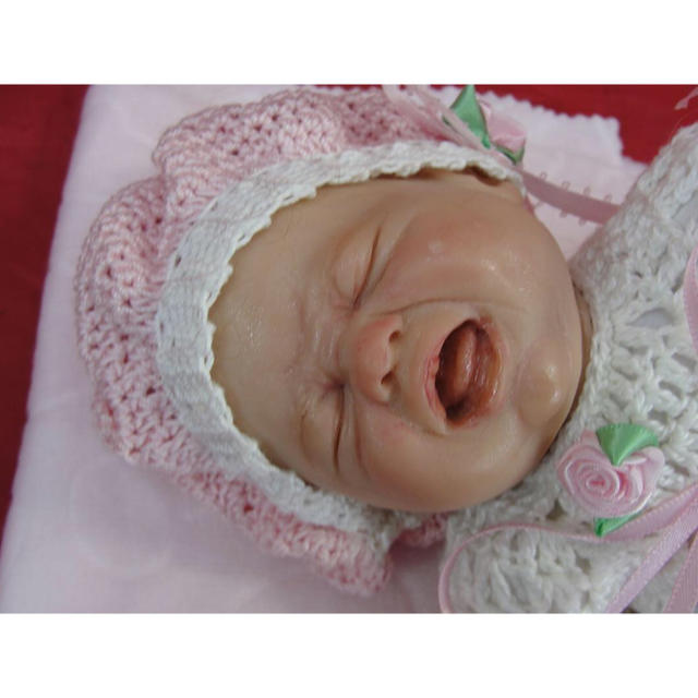 リボーンドール 希少 世界的有名なポリマー粘土人形作家さんの可愛い赤ちゃんの通販 By ピンクレイジー S Shop ラクマ