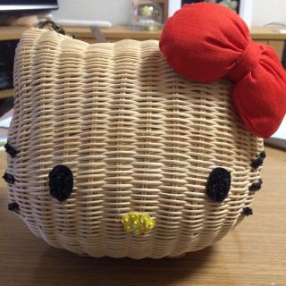 ニーナミュウ(Nina mew)の美品＊nina mewキティかごバッグ(ハンドバッグ)