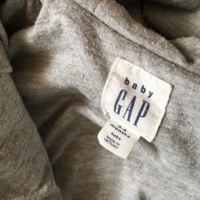 GAP(ギャップ)のbabyGAP ギャップ くまキルトカバーオール 3m6m 6070 中綿 キッズ/ベビー/マタニティのベビー服(~85cm)(カバーオール)の商品写真