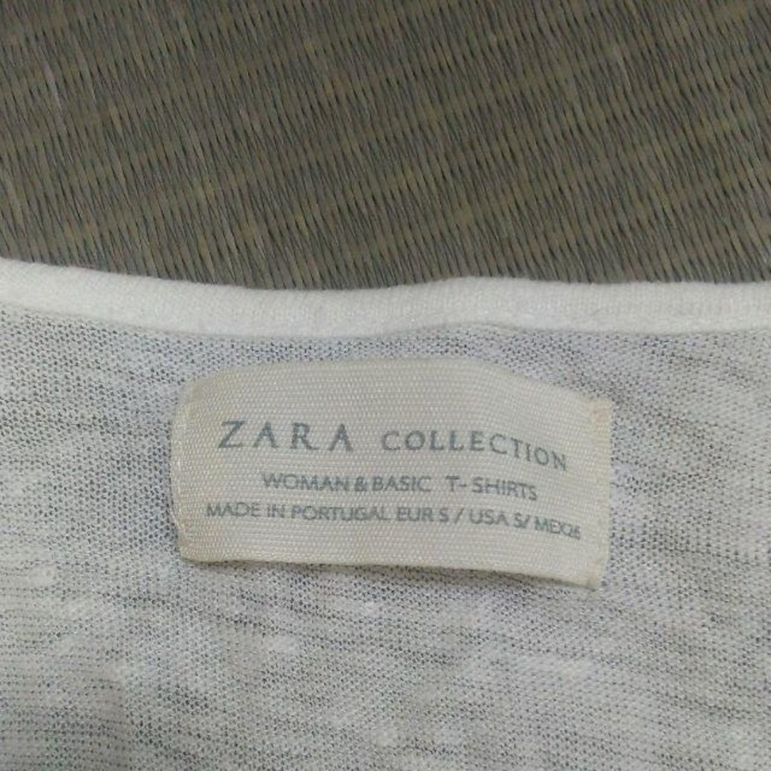 ZARA(ザラ)のno.3【ZARA】 Tシャツ夏ラフに着られるTシャツ　リゾート、旅行に。 レディースのトップス(Tシャツ(半袖/袖なし))の商品写真