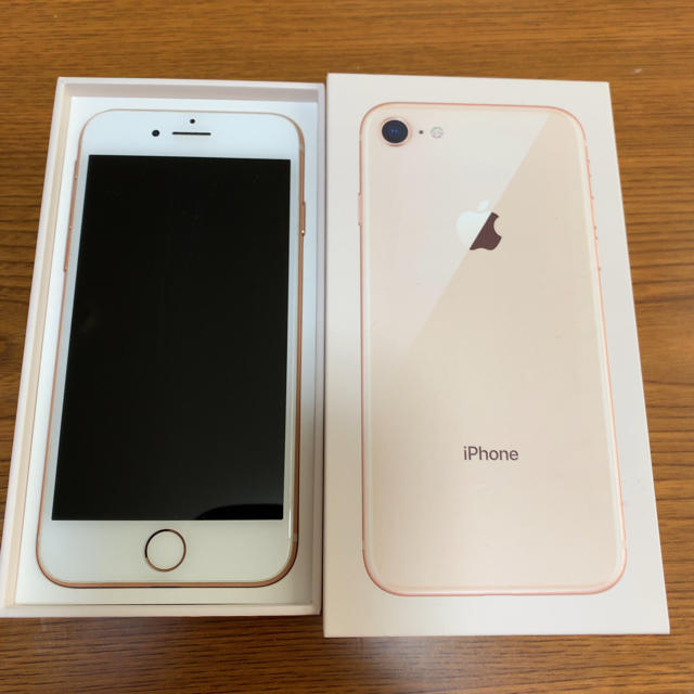 【美品】iPhone8 64GB SIMフリー ②スマートフォン/携帯電話