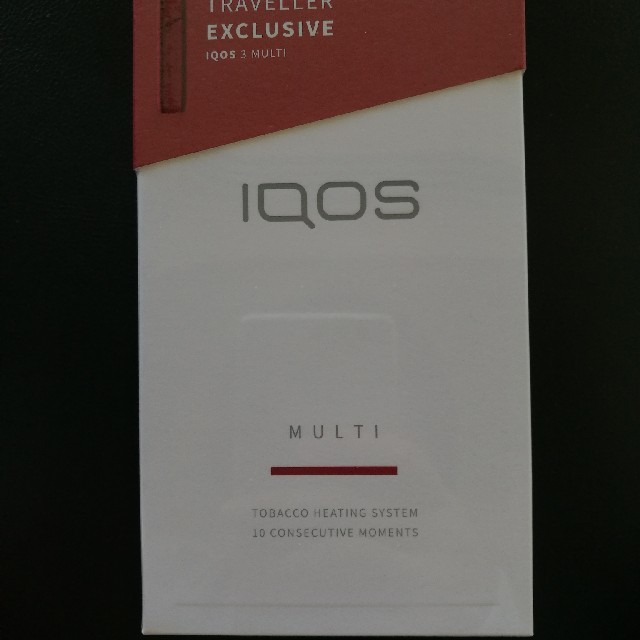 アイコス iQOS3マルチ 免税店期間限定カラー(レッド)