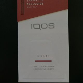 アイコス iQOS3マルチ 免税店期間限定カラー(レッド)(タバコグッズ)