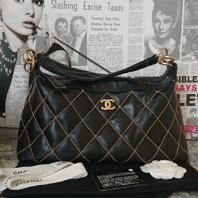 専用☆お値下げ☆CHANEL　ワイルドステッチ　マトラッセショルダー